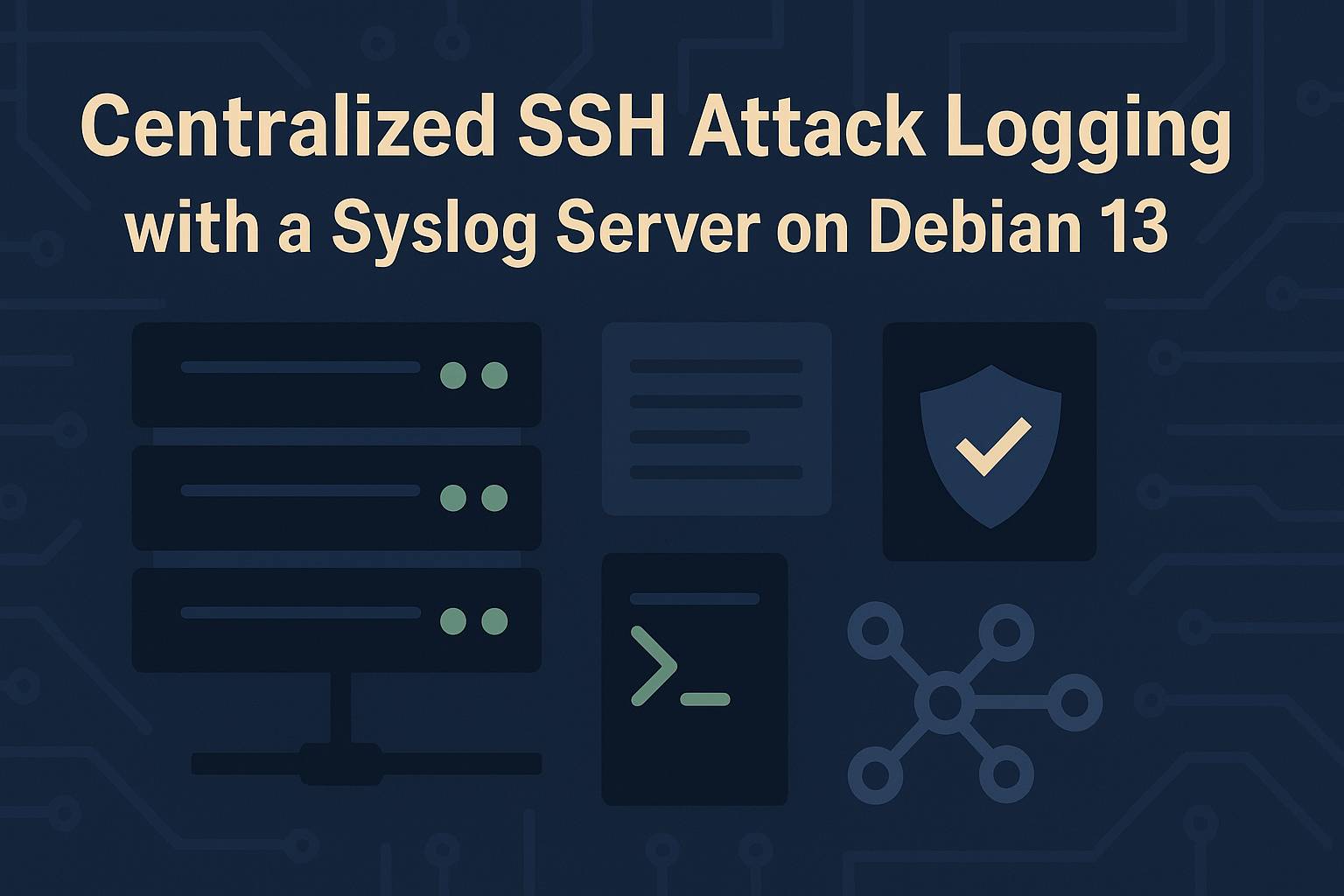 How to setup basic rSyslog Server on Debian 13