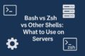 Bash vs Zsh vs Other Shells